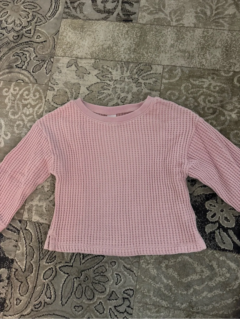 GAP Toddler Ribbed Crewneck Sweaters - Light Pink, Dusty Rose & Plum